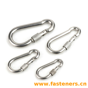 Snap Hook With Screw Stainless Steel