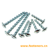 Steel Zinc Plated Self Tapping Screw Wood Screw Cross Recessed Mushroom Head Self-tapping Screw