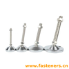 Galvanized Carbon Steel Adjustable Leveling Feet Heavy Duty Foot Cup for Packing Machine